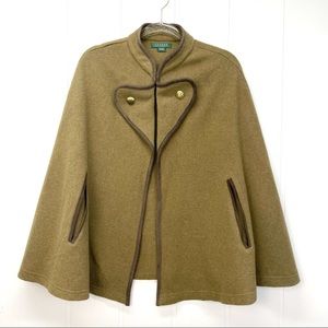 Lauren Ralph Lauren Cape Wool S/M